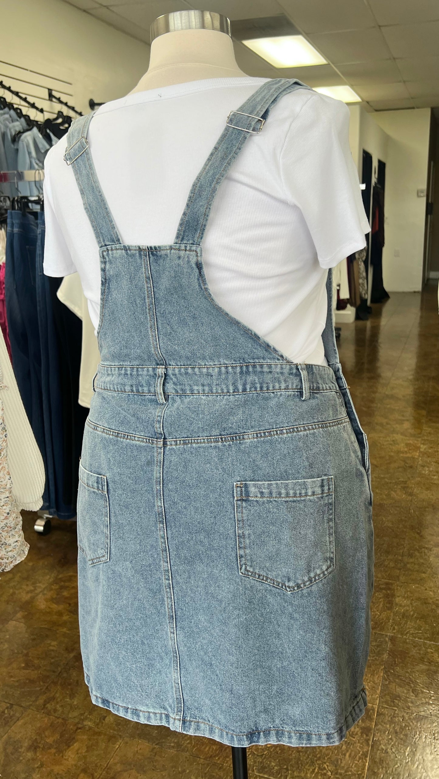 Denim Overalls