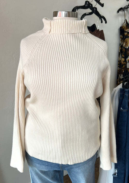 Pearl Sleeve Sweater