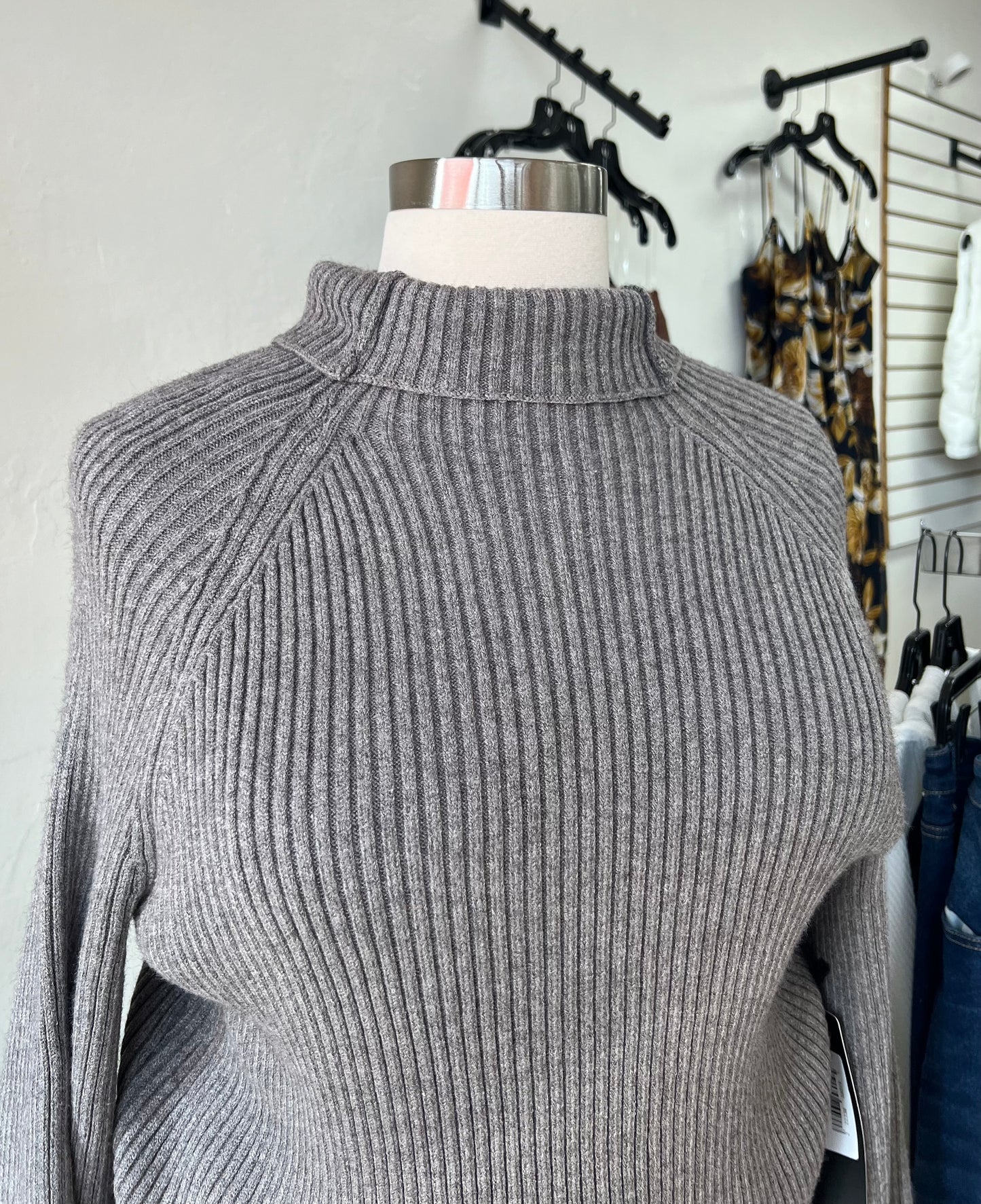 Pearl Sleeve Sweater