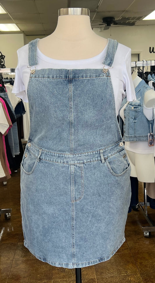 Denim Overalls