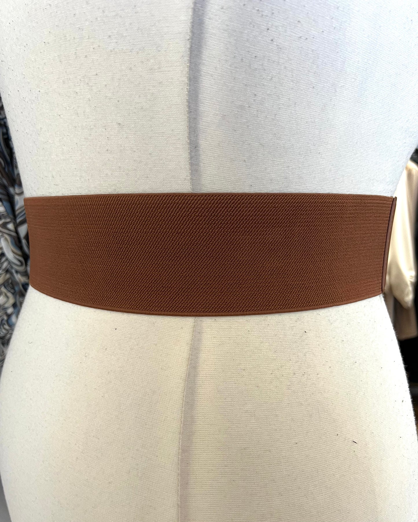 Large Elastic Western Belt