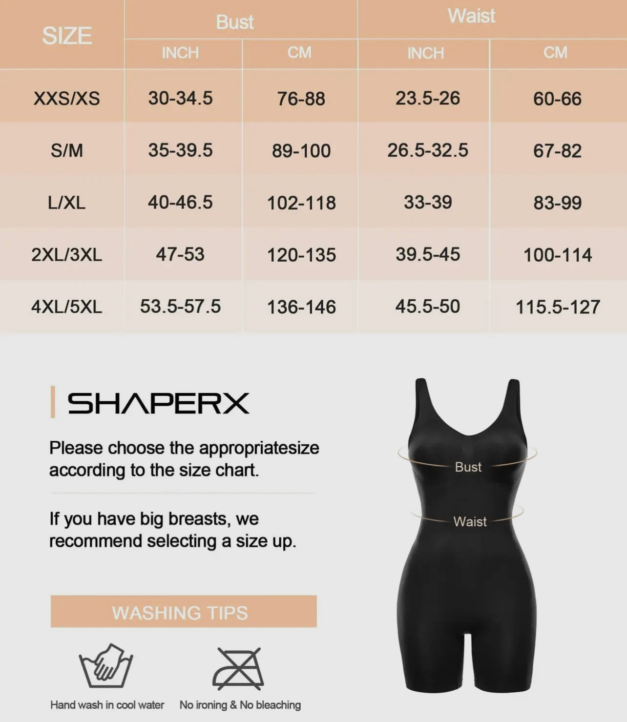 SHAPERX Bodyshaper