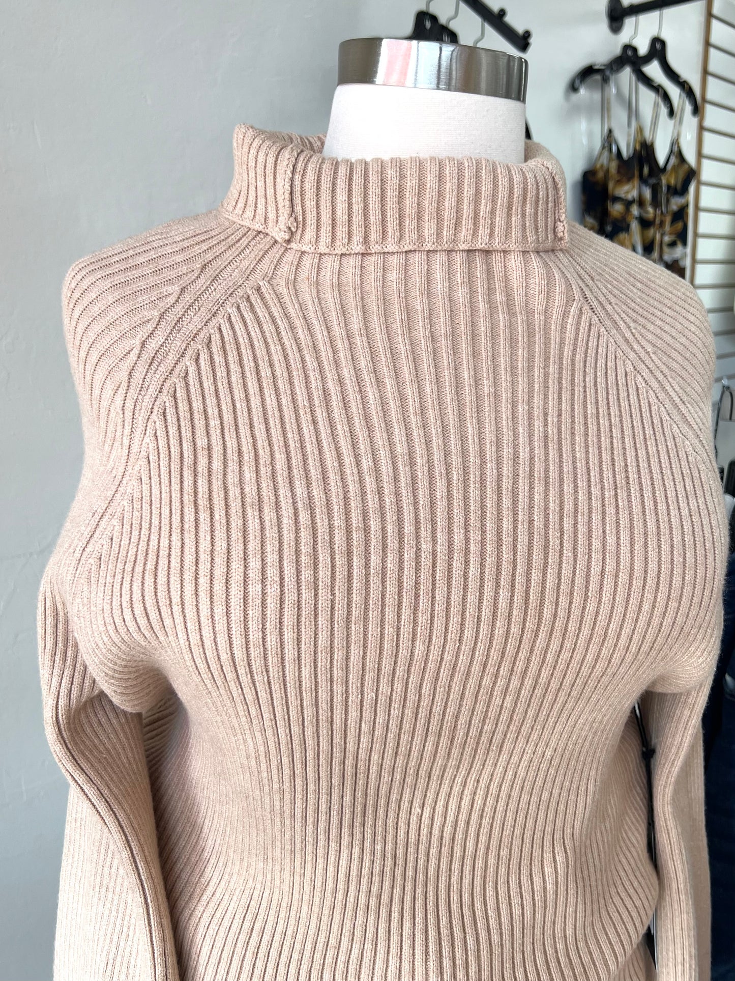 Pearl Sleeve Sweater