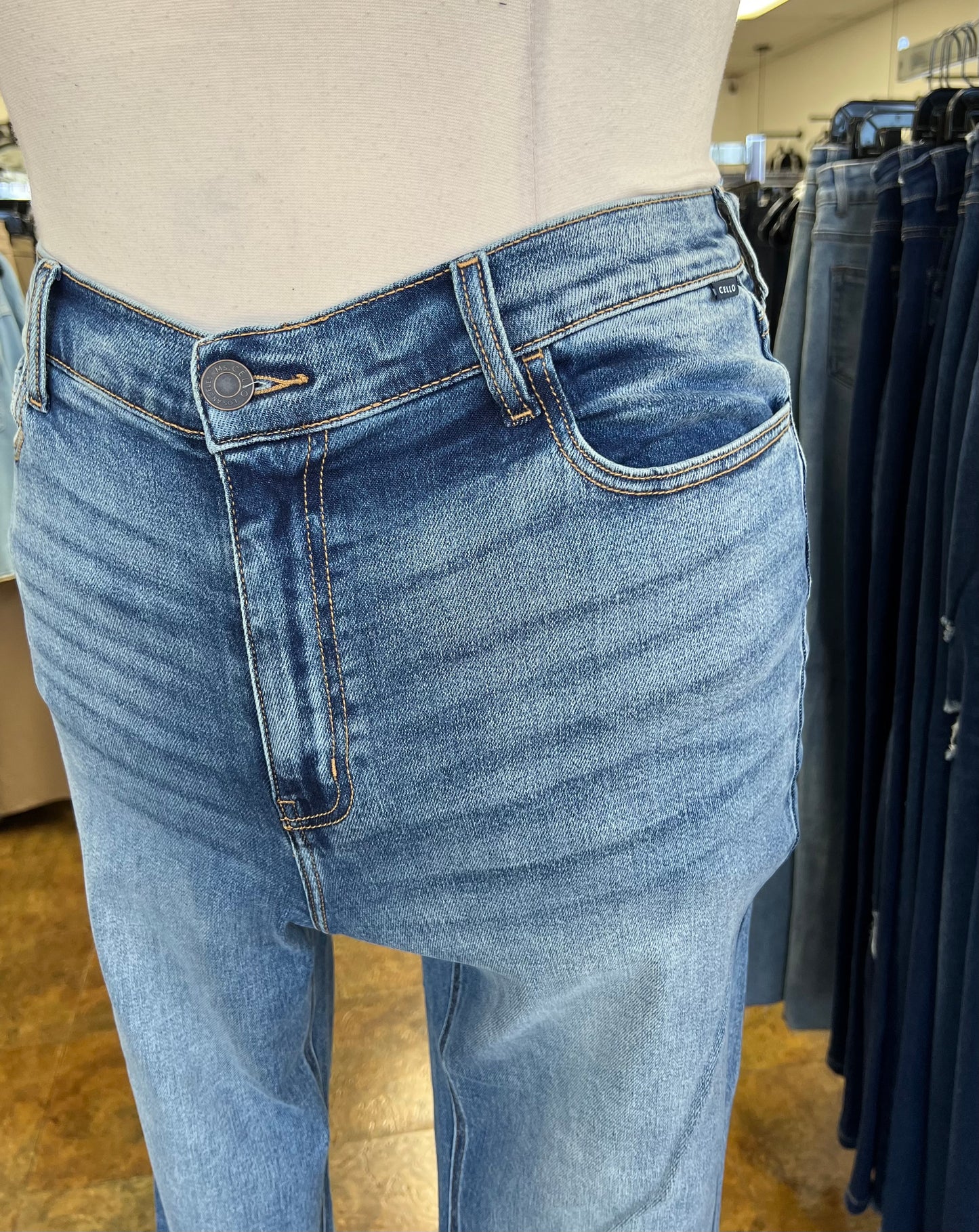 High Rise Mom Jeans