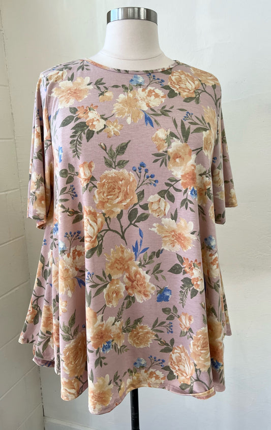 Floral Tunic Top