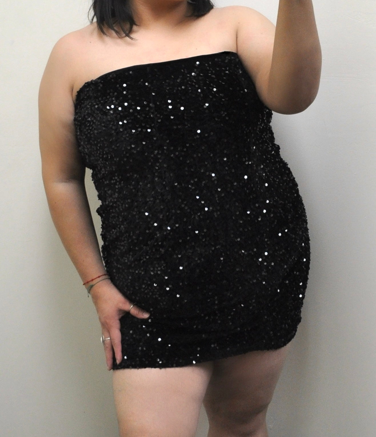 Sequin Tube Dress