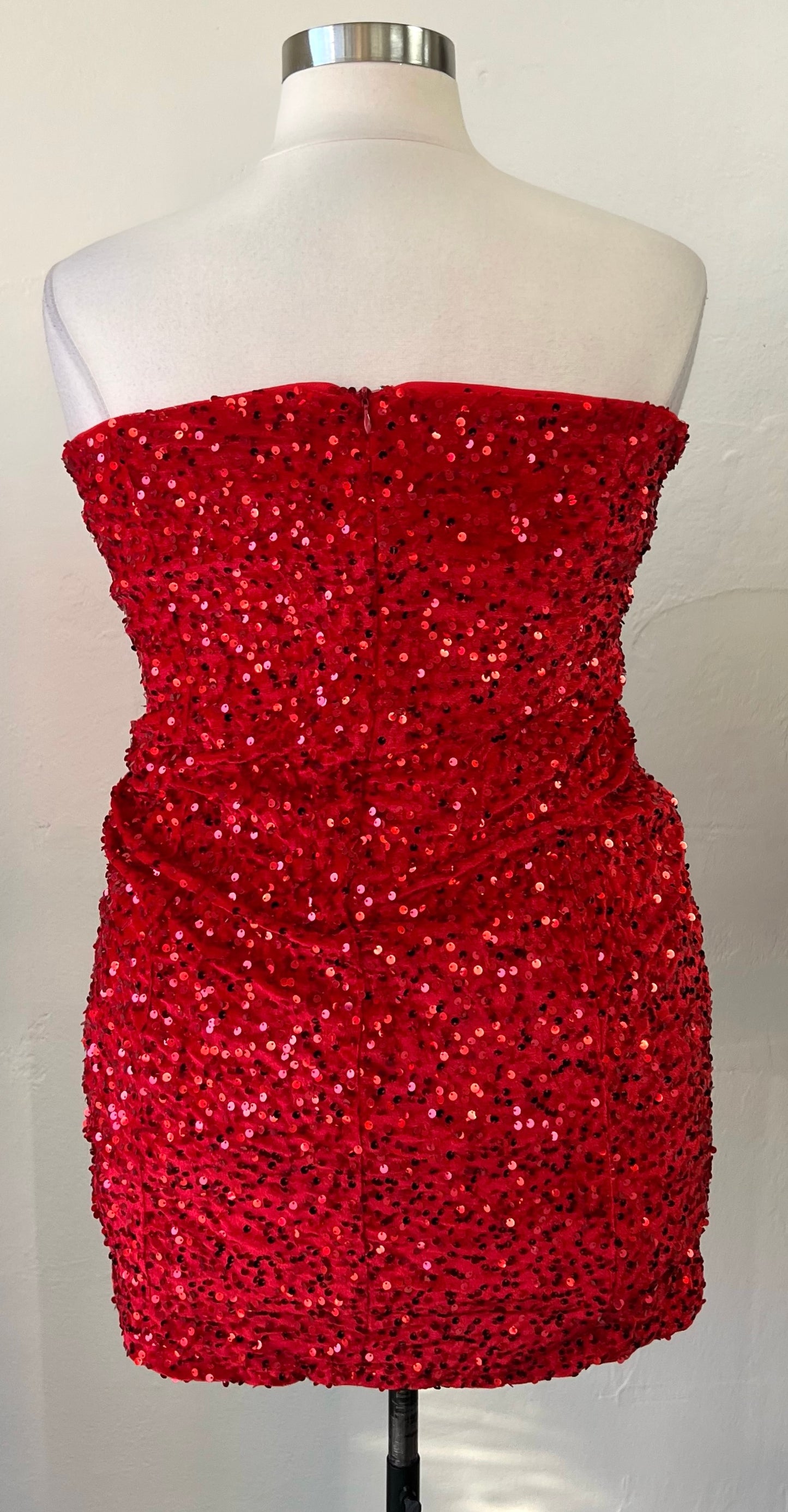 Sequin Tube Dress