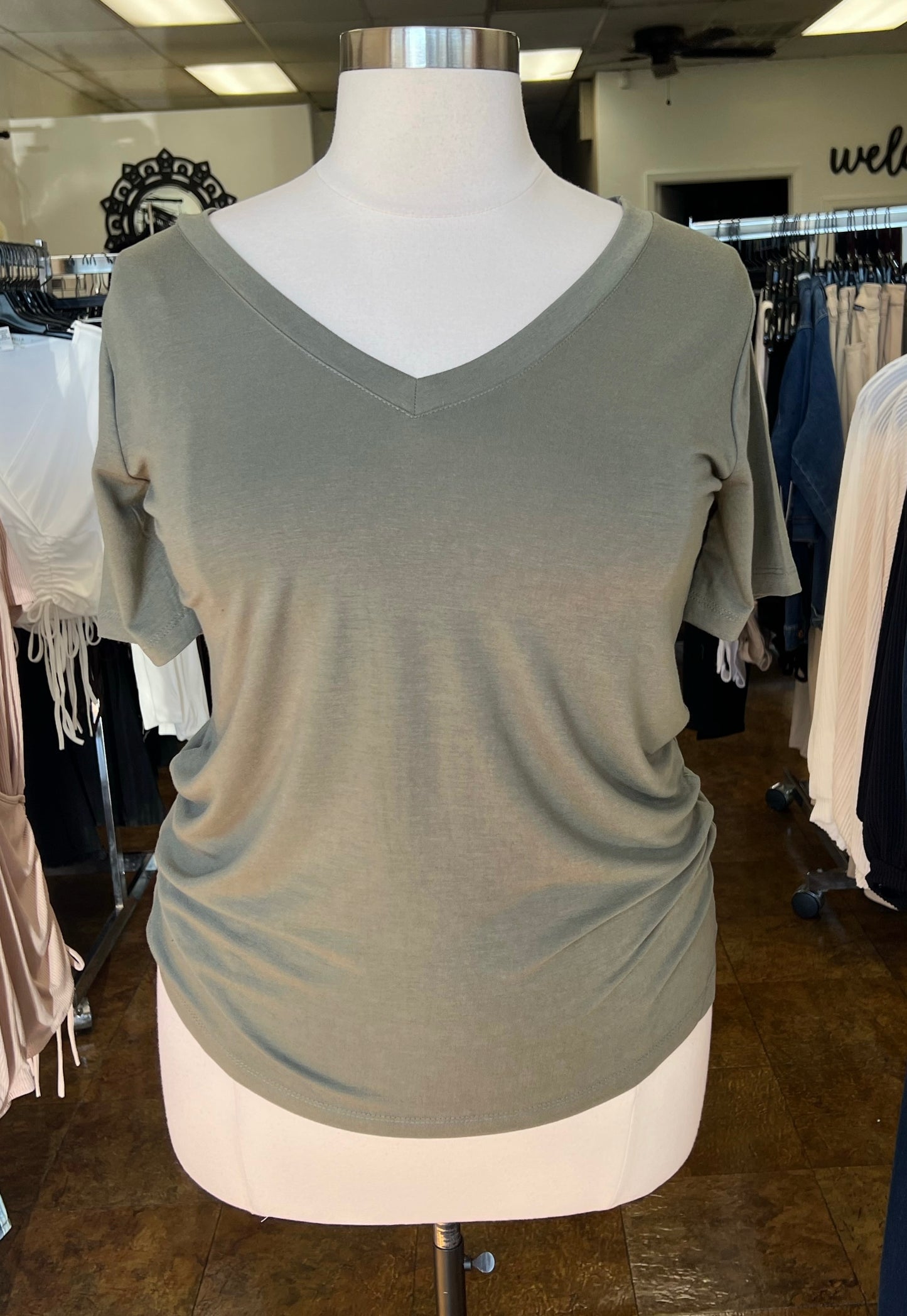 Super Soft V-Neck Tee