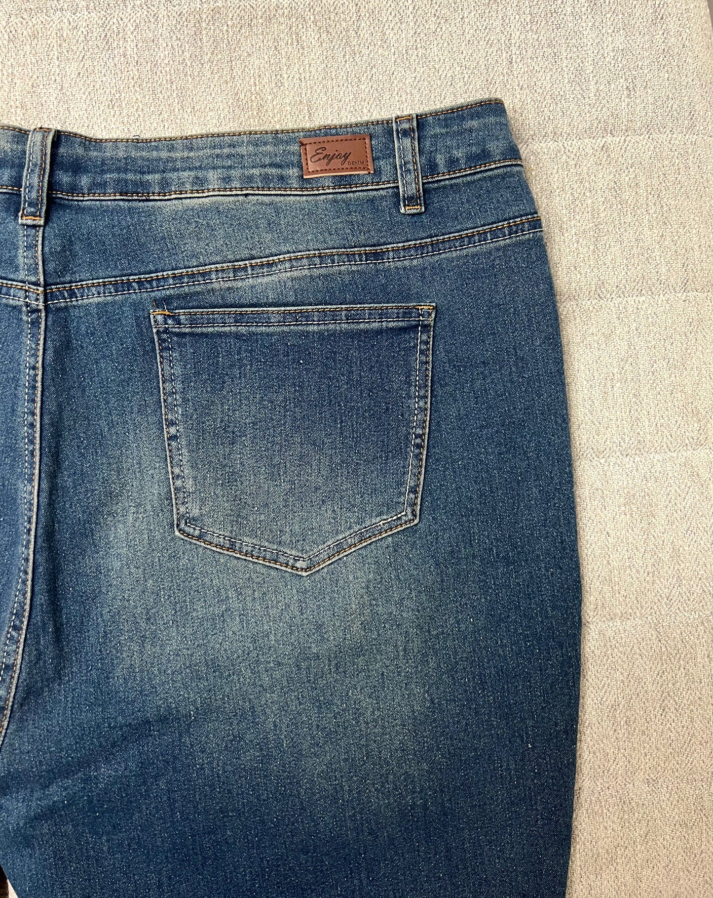 Vintage Wash Bermuda Shorts