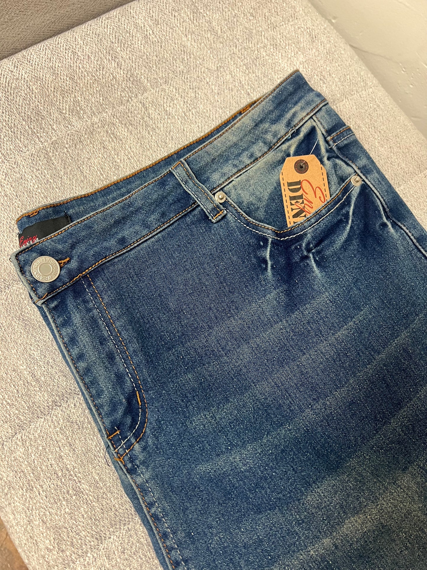 Vintage Wash Bermuda Shorts