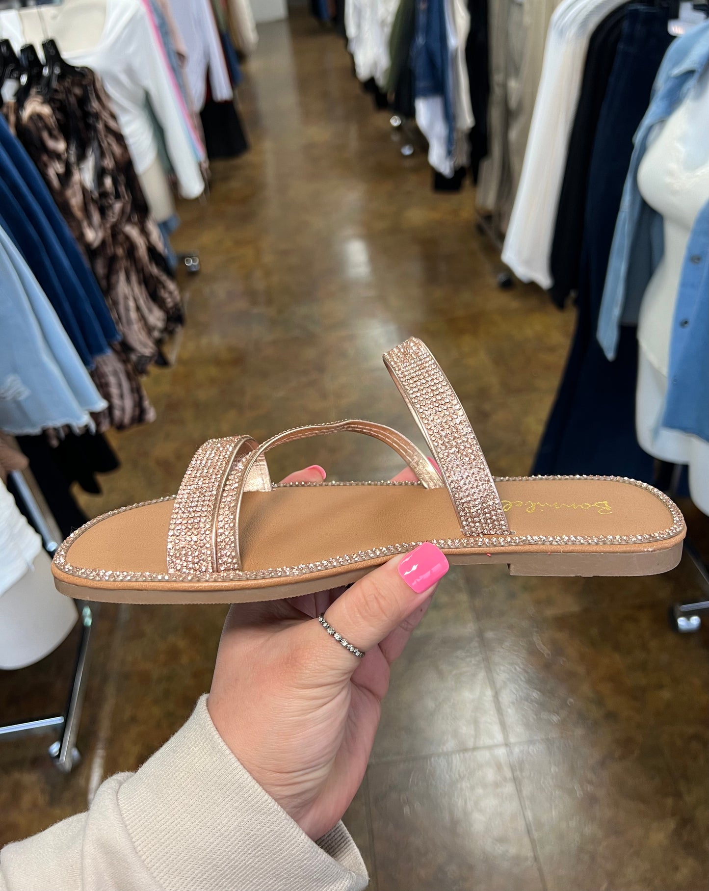 Rose Gold Sandal