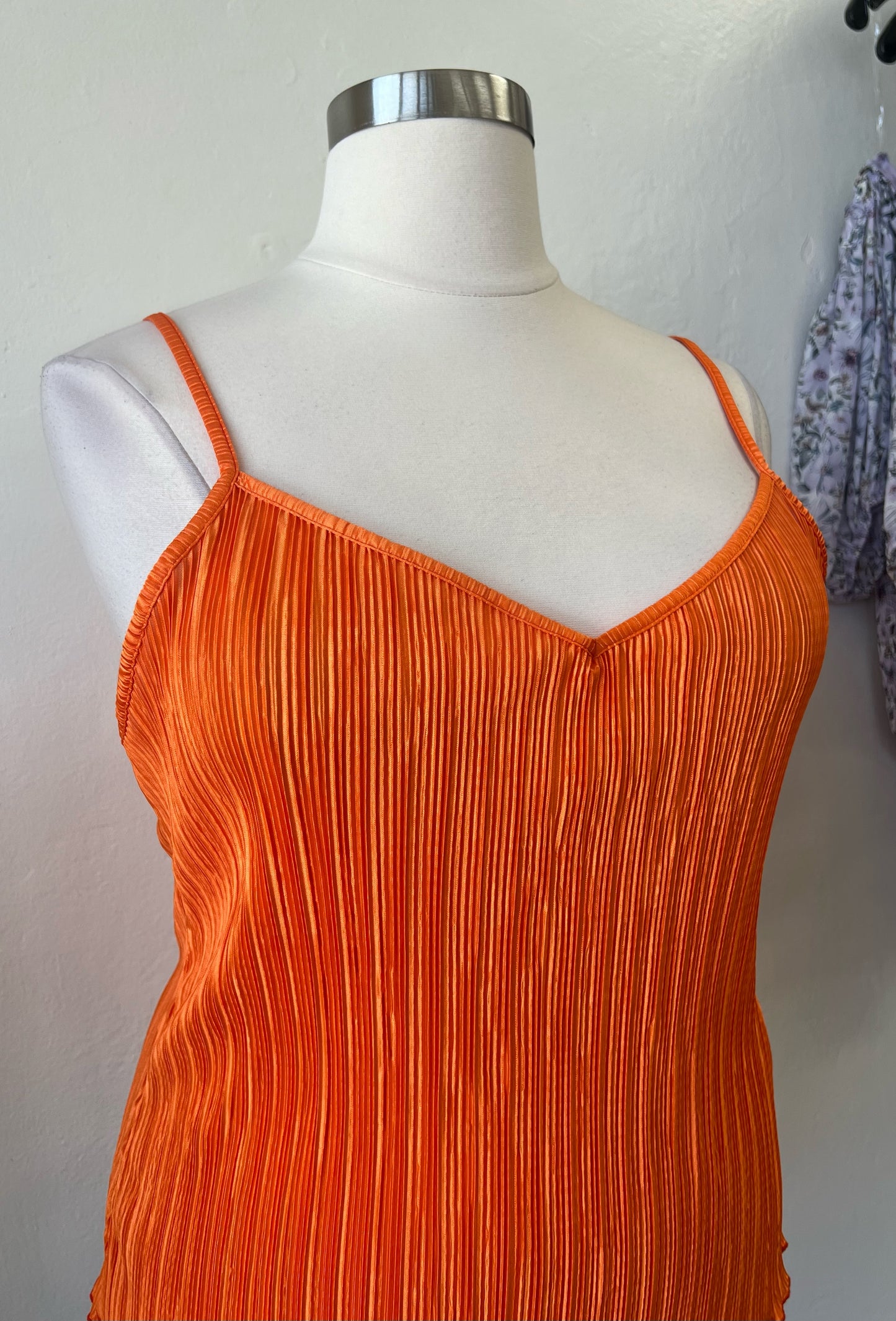 Pleated Bodre Top