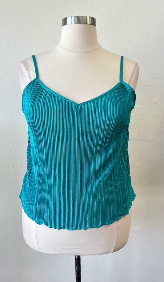 Pleated Bodre Top