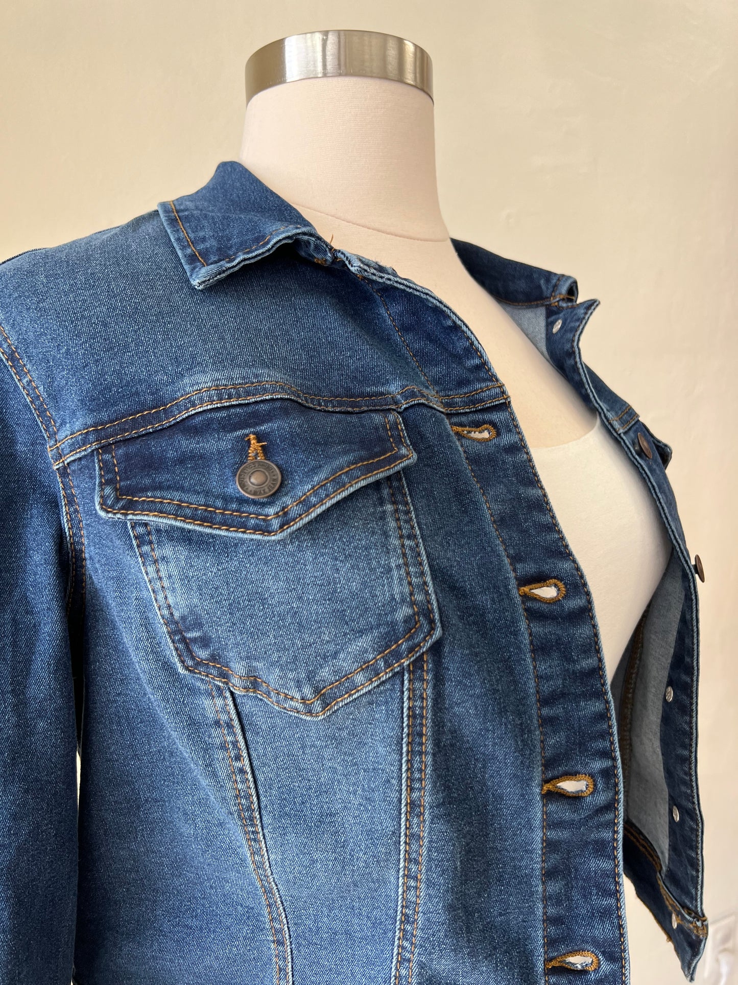 Cropped Denim Jacket