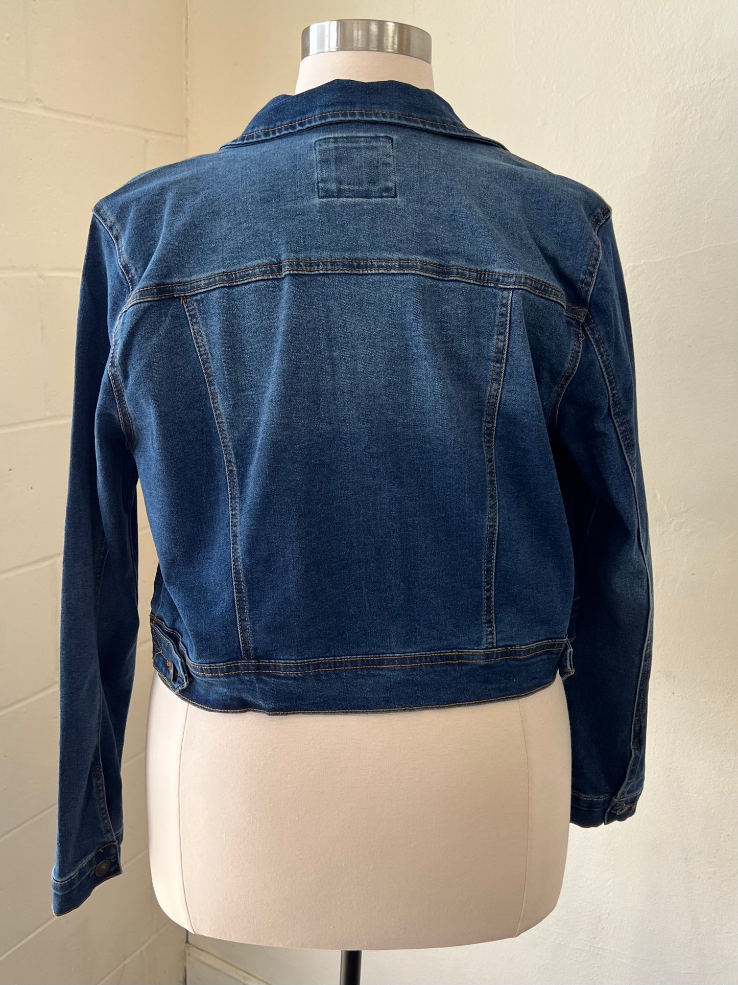 Cropped Denim Jacket